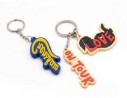 Customized Rubber Soft PVC Keychain for promotion