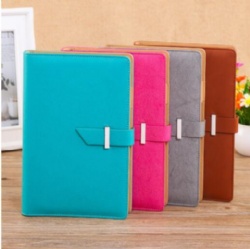 PU Notebook with buckle